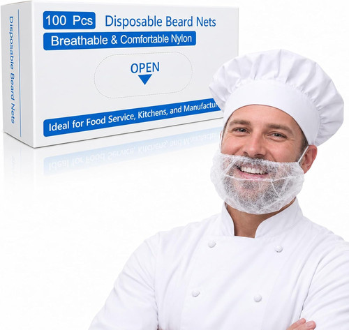 100 pcs disposable - disposable, beard