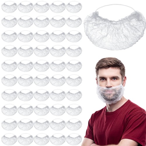 100 pcs disposable beard nets - disposable,