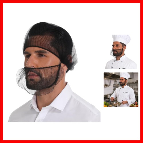 200 pcs honeycomb beard nets - 200,