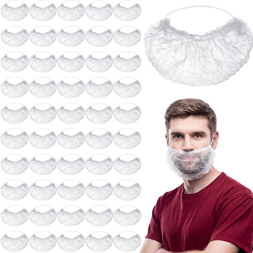 100 pcs disposable beard - pcs,